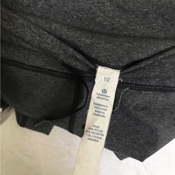 Lululemon Relaxed Fit Crop II Pants Zip Pocket Wide Leg Stretch Capri Drawcord - Picture 8 of 14